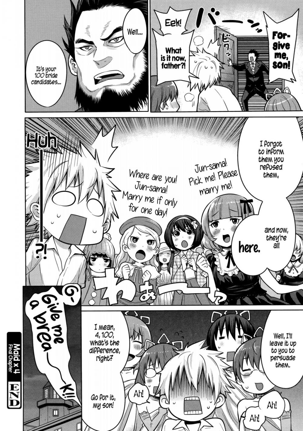 Hentai Manga Comic-Maid x4-Chapter 5-20